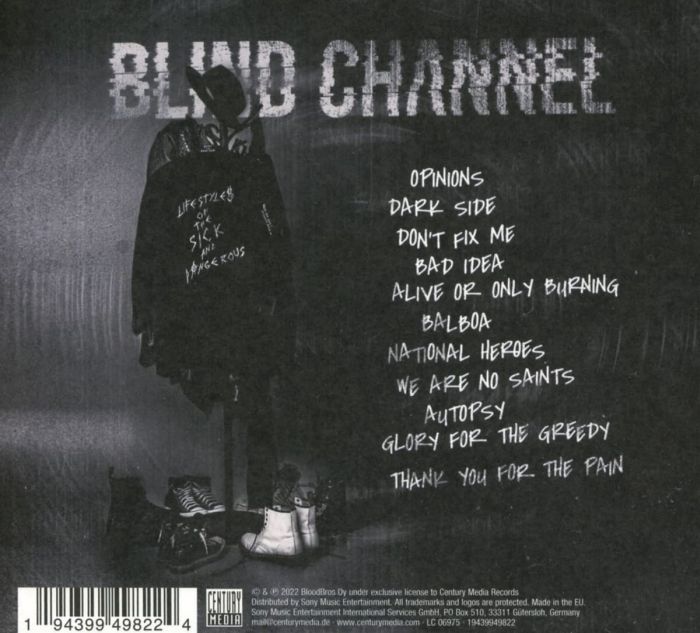 Blind Channel - Lifestyles Of The Sick & Dangerous - CD - New