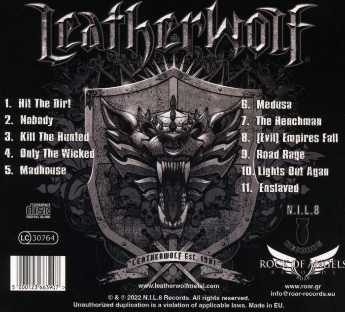 Leatherwolf - Kill The Hunted - CD - New