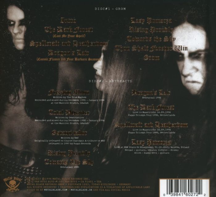 Behemoth - Grom (2023 Ultimate Ed. 2CD mediabook reissue) - CD - New