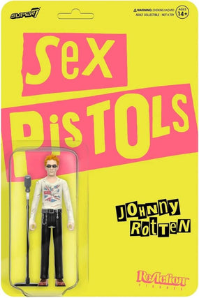 Sex Pistols - Johnny Rotten (Wave 1) 3.75 inch Super7 ReAction Figure