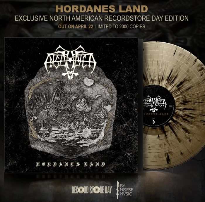Enslaved - Hordanes Land (12" EP Coloured vinyl gatefold) (2023 RSD LTD ED) - Vinyl - New