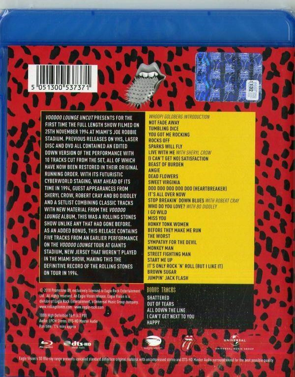Rolling Stones - Voodoo Lounge Uncut (RA/B/C) - Blu-Ray - Music