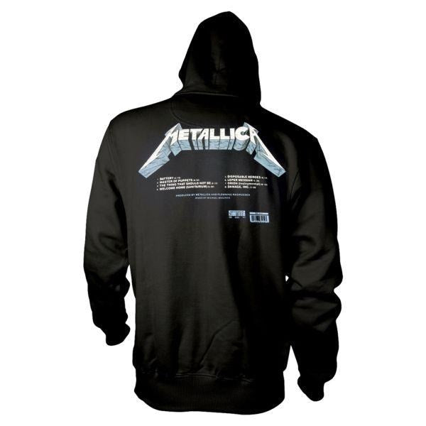 Metallica - Pullover Black Hoodie (Master Of Puppets)