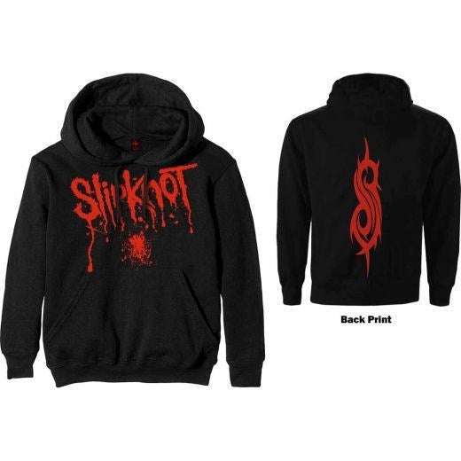 Slipknot - Pullover Black Hoodie (Splatter )