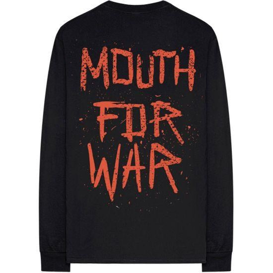 Pantera - Mouth For War Black Long Sleeve Shirt