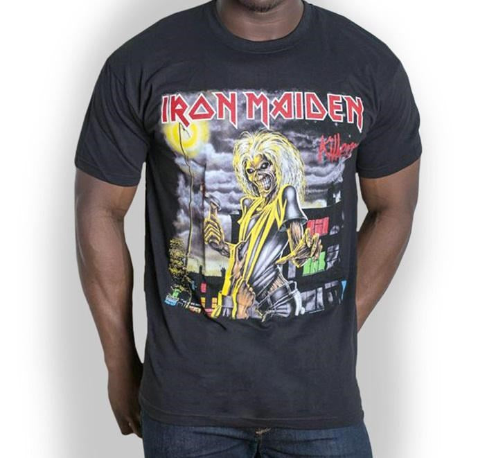 Iron Maiden - Killers Black Shirt - 100% Official Merchandise