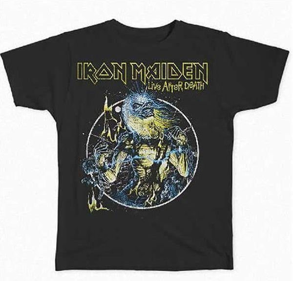 Iron Maiden - Live After Death Black Shirt - 100% Official Merchandise