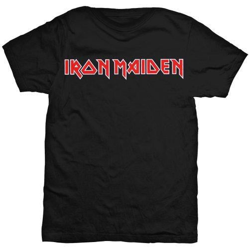 Iron Maiden - Logo Black Shirt - 100% Official Merchandise