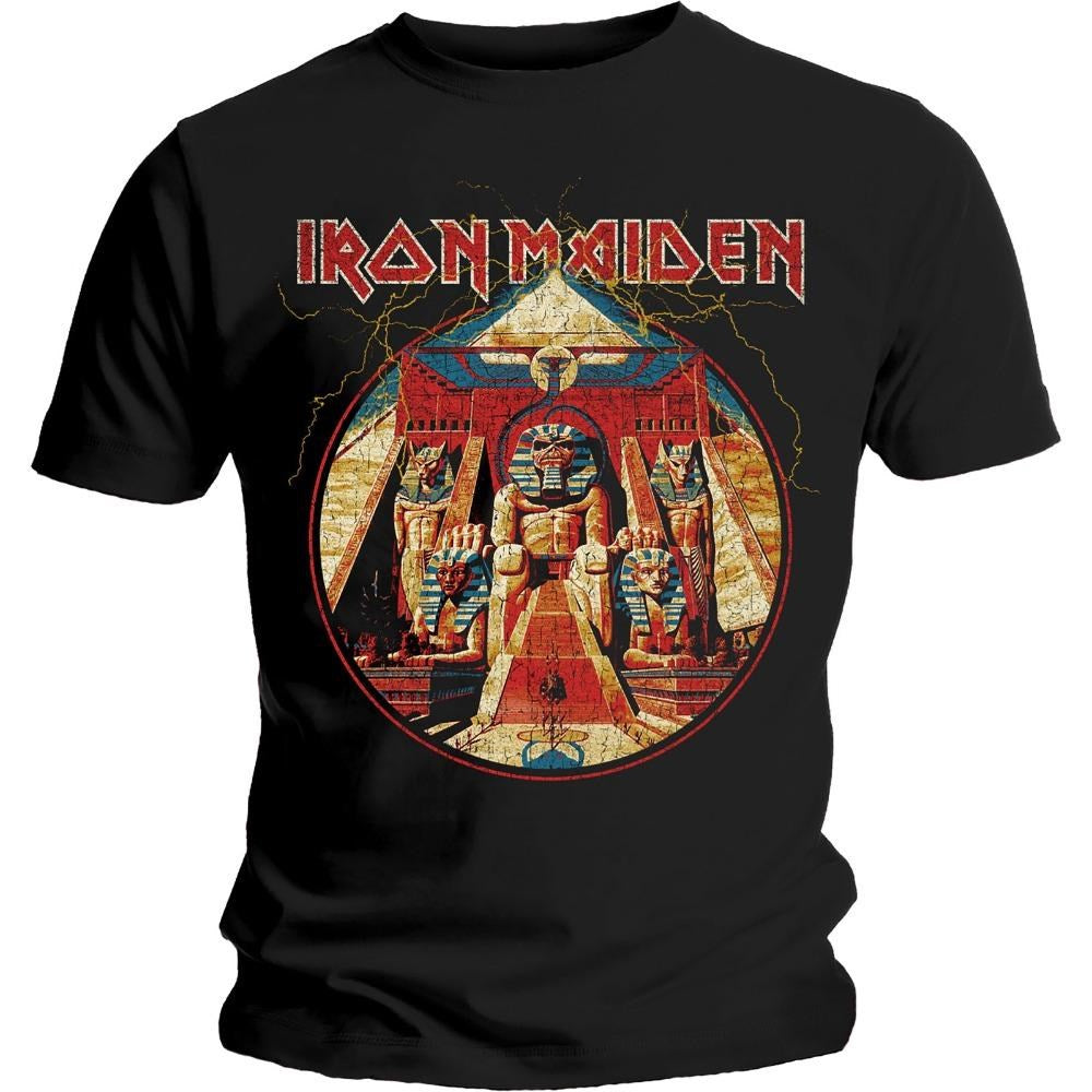 Iron Maiden - Powerslave Black Shirt - 100% Official Merchandise