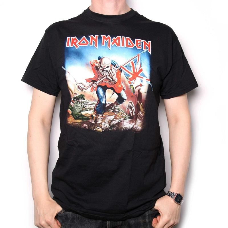 Iron Maiden - Trooper Black Shirt - 100% Official Merchandise