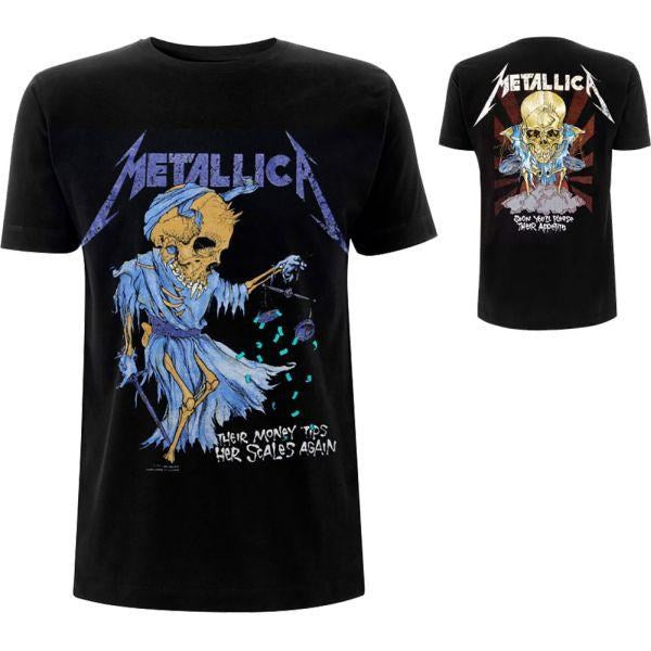 Metallica - Doris Tip Scales Black Shirt