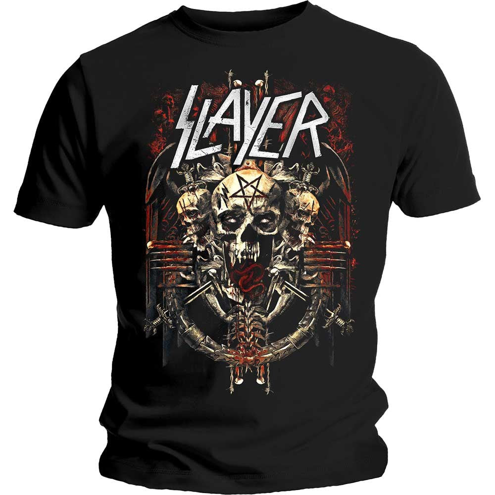 Slayer - Demonic Admat Black Shirt - 100% Official Merchandise