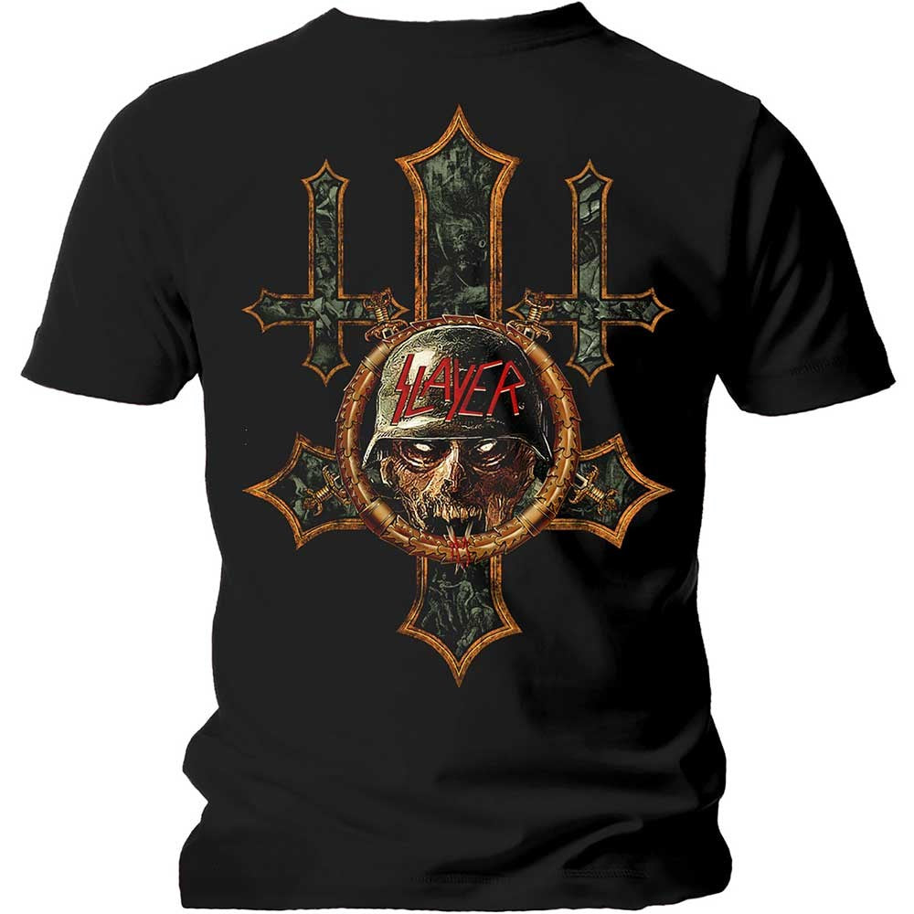 Slayer - Wehrmacht Anti-Christ Black Shirt - 100% Official Merchandise