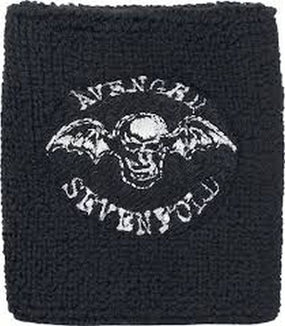 Avenged Sevenfold - Sweat Towelling Embroided Wristband (Deathbat)