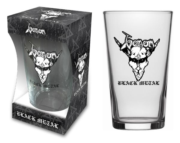 Venom - Beer Glass - Pint - Black Metal