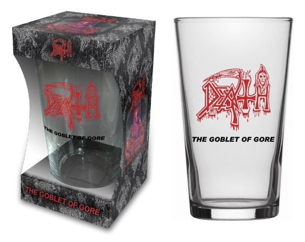 Death - Beer Glass - Pint - Goblet Of Gore