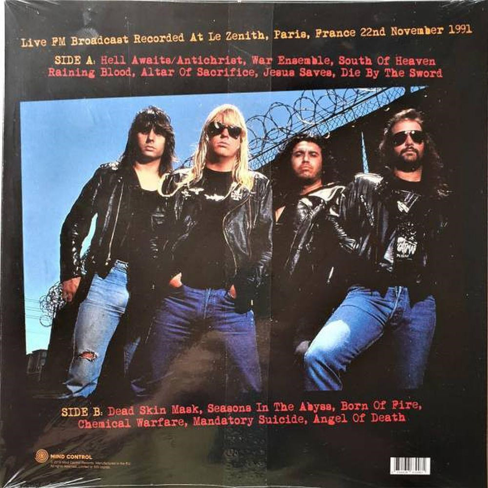 Slayer - Praying To Satan: Live FM Broadcast Recorded At Le Zenith, Paris, France 22nd November 1991 (Ltd. Ed. of 500 copies) - Vinyl - New