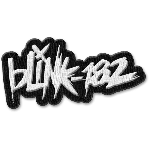 Blink 182 - Logo (80mm x 50mm) Sew-On Patch