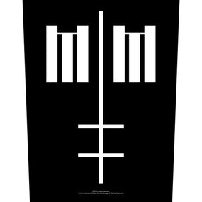 Manson, Marilyn - Cross Logo - Sew-On Back Patch (295mm x 265mm x 355mm)