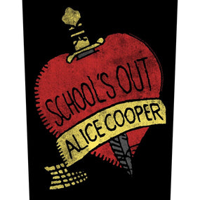 Cooper, Alice - School's Out - Sew-On Back Patch (295mm x 265mm x 355mm)