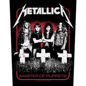 Metallica - MOP Band - Sew-On Back Patch (295mm x 265mm x 355mm)