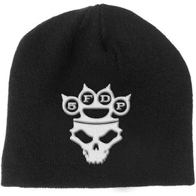 Five Finger Death Punch - Knit Beanie - Embroidered - Knuckle Duster Logo