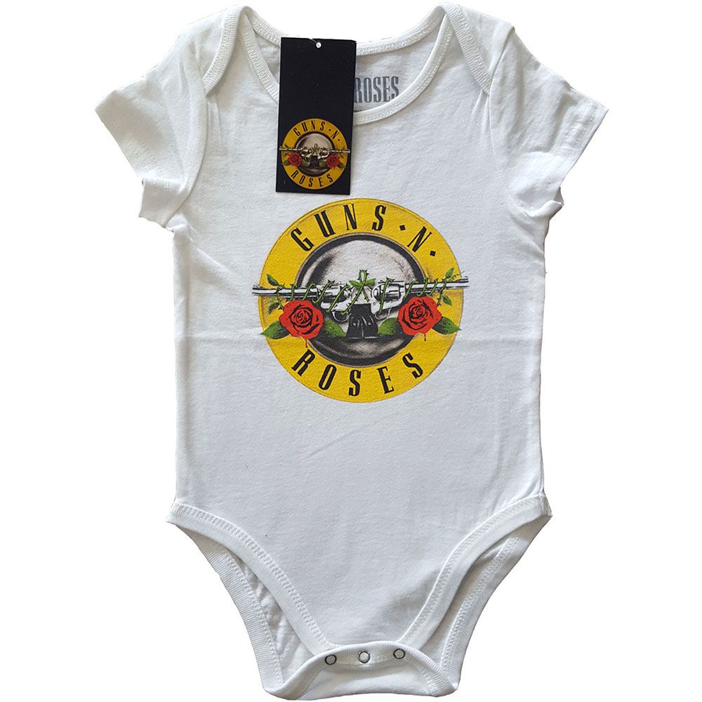 Guns N Roses - Classic Logo White Onesize - 100% Official Merchandise