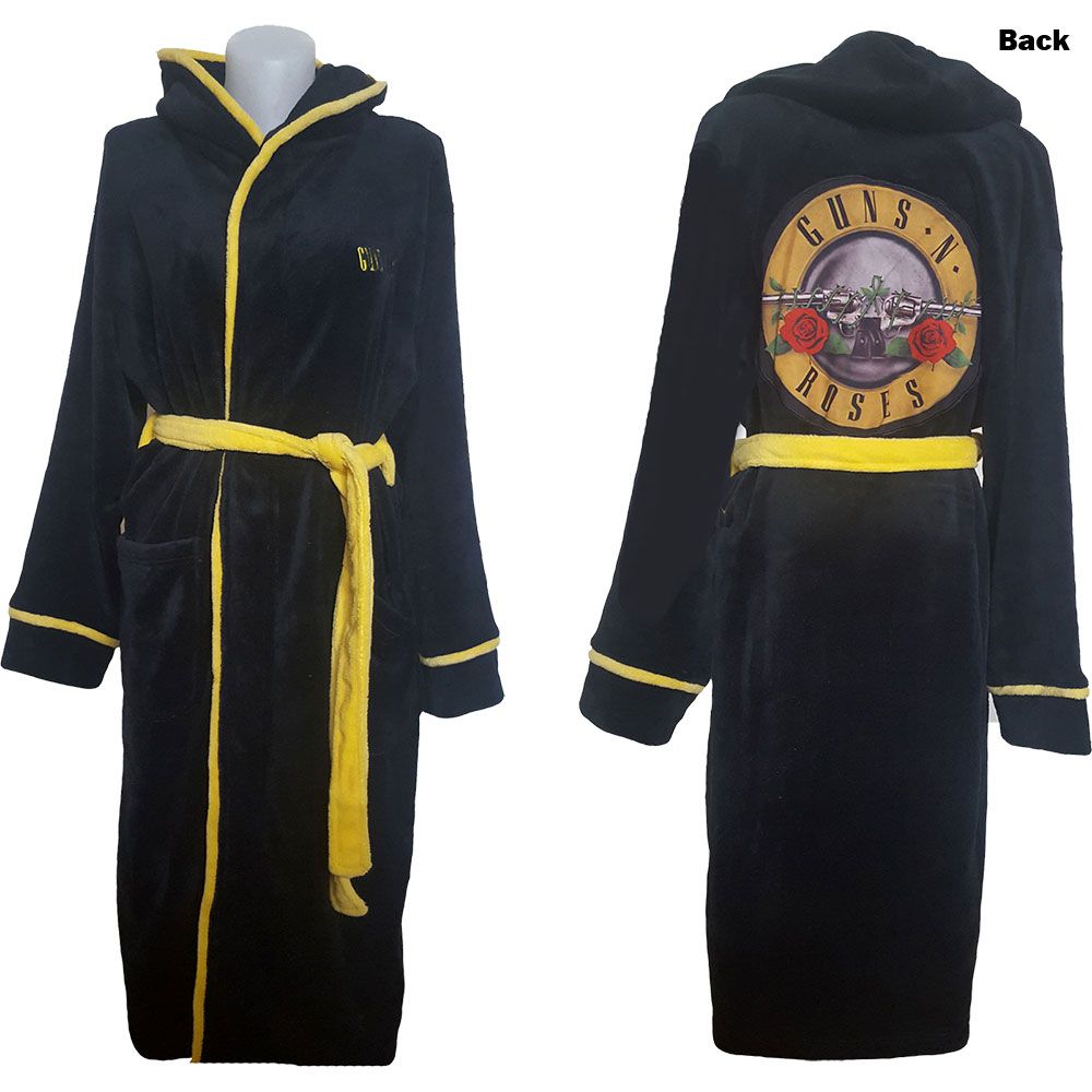 Guns N Roses - Bullet Logo Bathrobe Dressing Gown