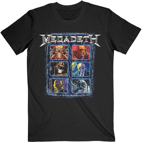 Megadeth - Vic Head Collage Black Shirt