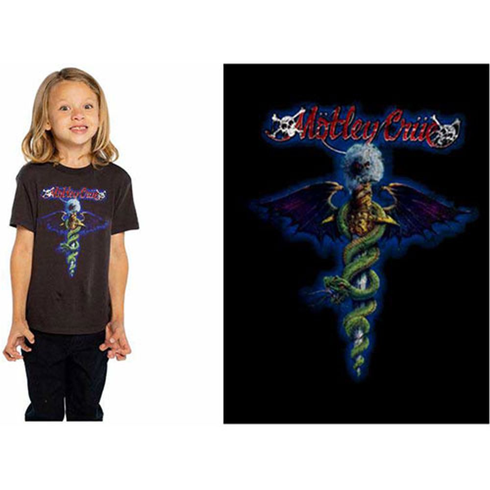 Motley Crue - Dr Feelgood Toddler and Youth Black Shirt