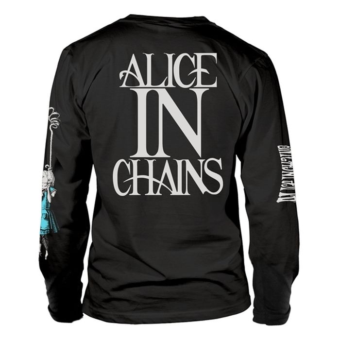 Alice In Chains - Wonderland Black Long Sleeve Shirt - 100% Official Merchandise