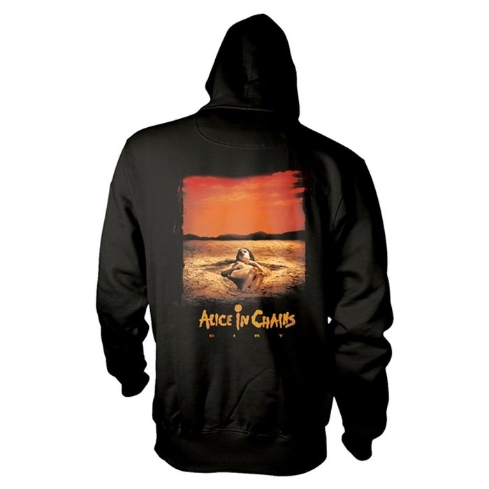 Alice In Chains Pullover Black Hoodie Dirt