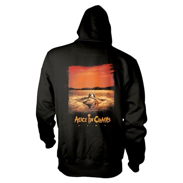 Alice In Chains - Pullover Black Hoodie (Dirt)