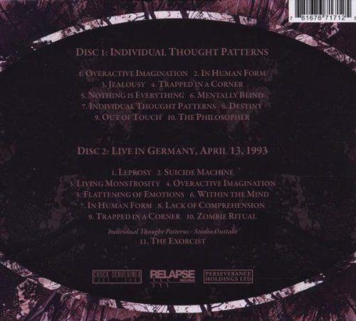 Death - Individual Thought Patterns (Deluxe Ed. 2CD) - CD - New