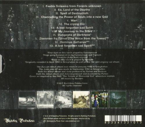 Burzum - Burzum/Aske - CD - New