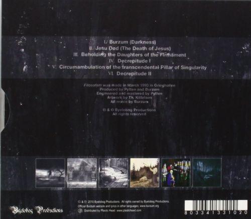 Burzum - Filosofem - CD - New