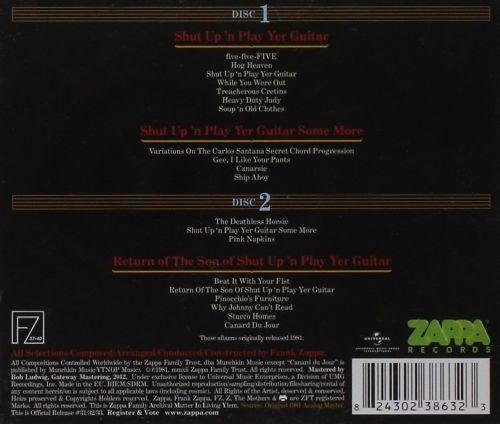 Zappa, Frank - Shut Up N Play Yer Guitar (2CD) - CD - New