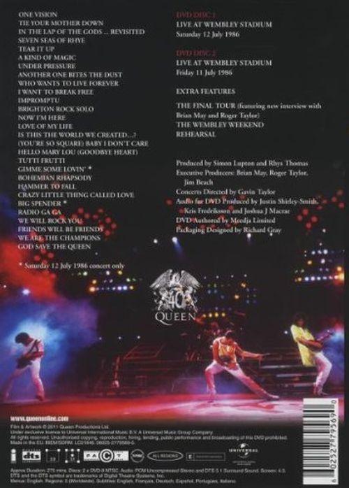 Queen - Live At Wembley Stadium (25th Ann. Ed. 2DVD) (R0) - DVD - Music