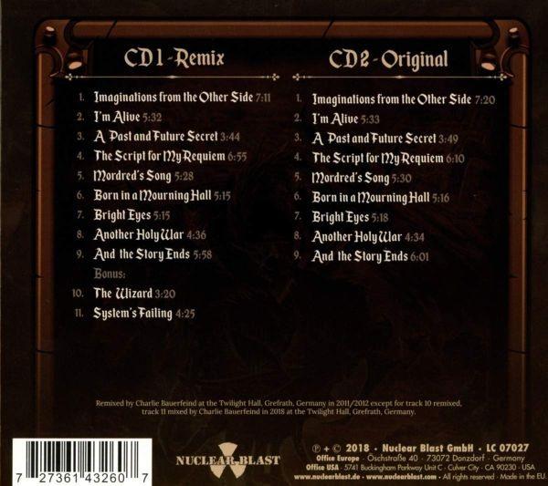 Blind Guardian - Imaginations From The Other Side (2017 Expanded Ed. remastered reissue with 3 bonus tracks) - CD - New