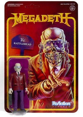 Megadeth - Vic Rattlehead (PEACE SELLS) 3.75 inch Super7 ReAction Figure