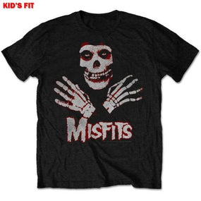 Misfits - Skeleton Hands Toddler and Youth Black Shirt