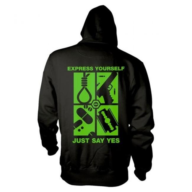 Type O Negative - Pullover Black Hoodie (Express Yourself) - 100% Official Merchandise