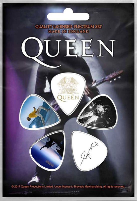 Queen - 5 x Guitar Picks Plectrum Pack (Brian May)