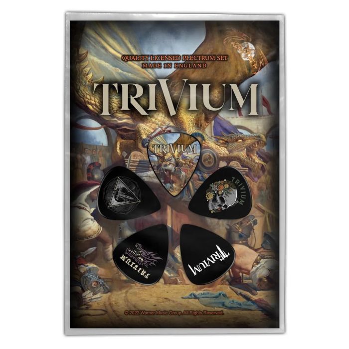 Trivium - 5 x Guitar Picks Plectrum Pack (In The Court Of The Dragon)