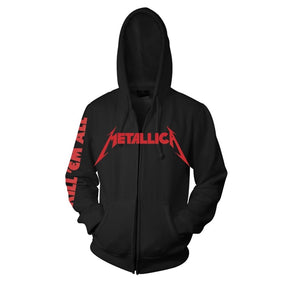 Metallica - Zip Black Hoodie (Kill 'em All)