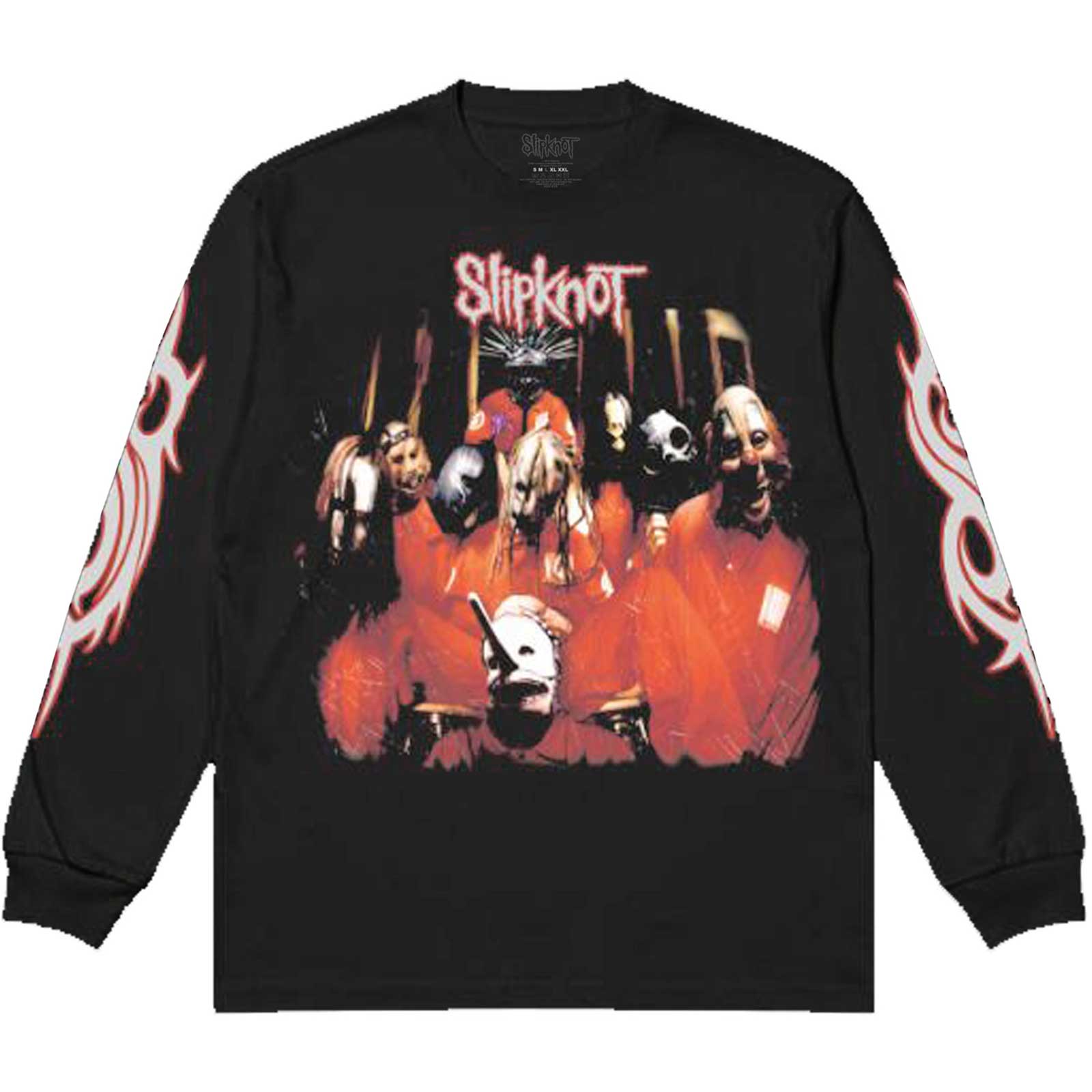 Slipknot - 1st Album Black Long Sleeve Shirt - 100% Official Merchandise