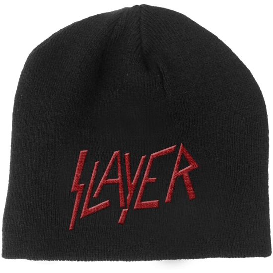 Slayer - Knit Beanie - Embroidered - Logo