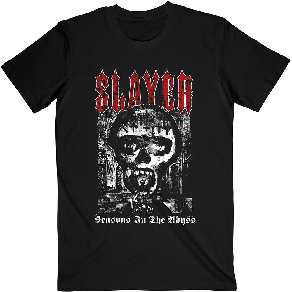 Slayer - Seasons In The Abyss Black Shirt - 100% Official Merchandise