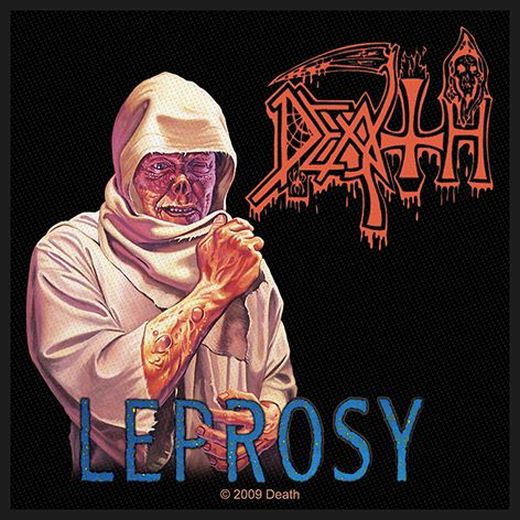 Death - Leprosy (100mm x 95mm) Sew-On Patch