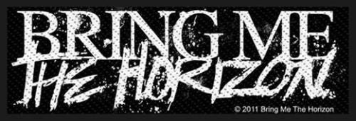 Bring Me The Horizon - Horror Logo (100mm x 35mm) Sew-On Patch